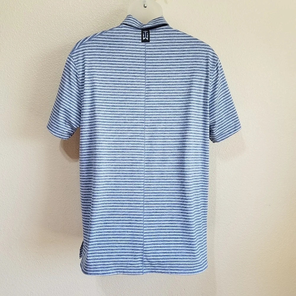 Nike TW Tiger Woods Vapor Dry Stripe Polo
